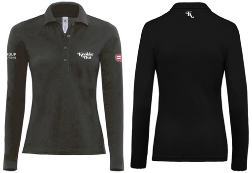 [KNOK-LUX-V1-CGPW456] Polo Longue manche femme